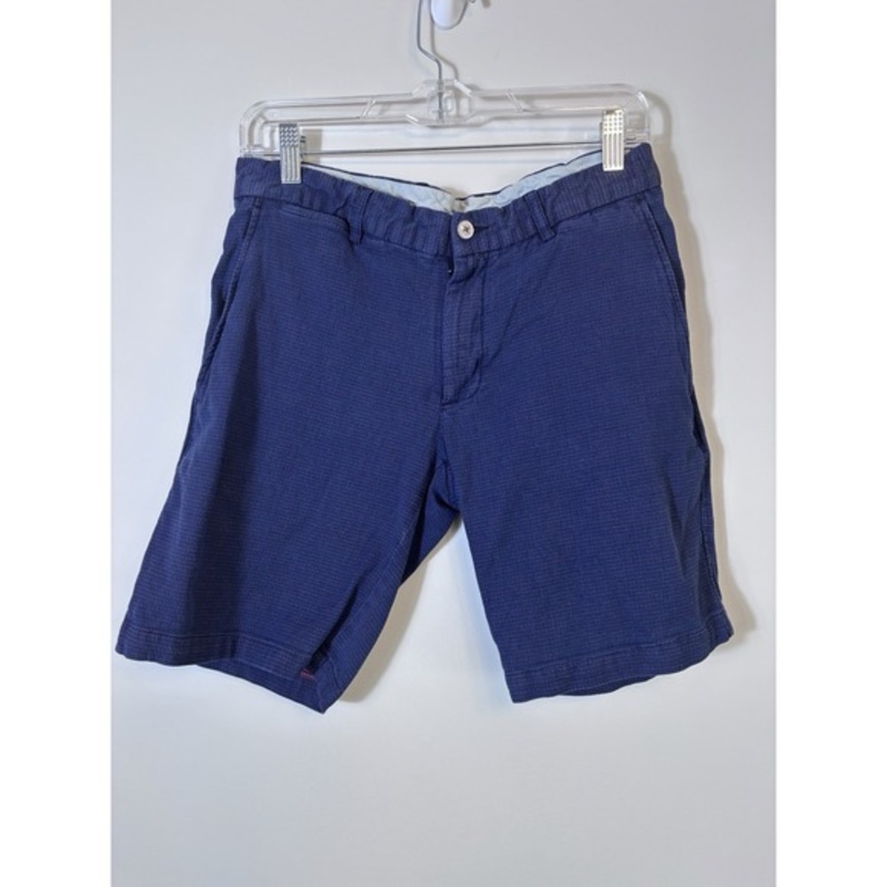 EL‎ GANSO Spain Men's Bermuda Shorts 100% Cotton T.B.M  Blue Size 28